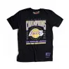 Camiseta Mitchell and Ness Lakers Champions Tee Negra