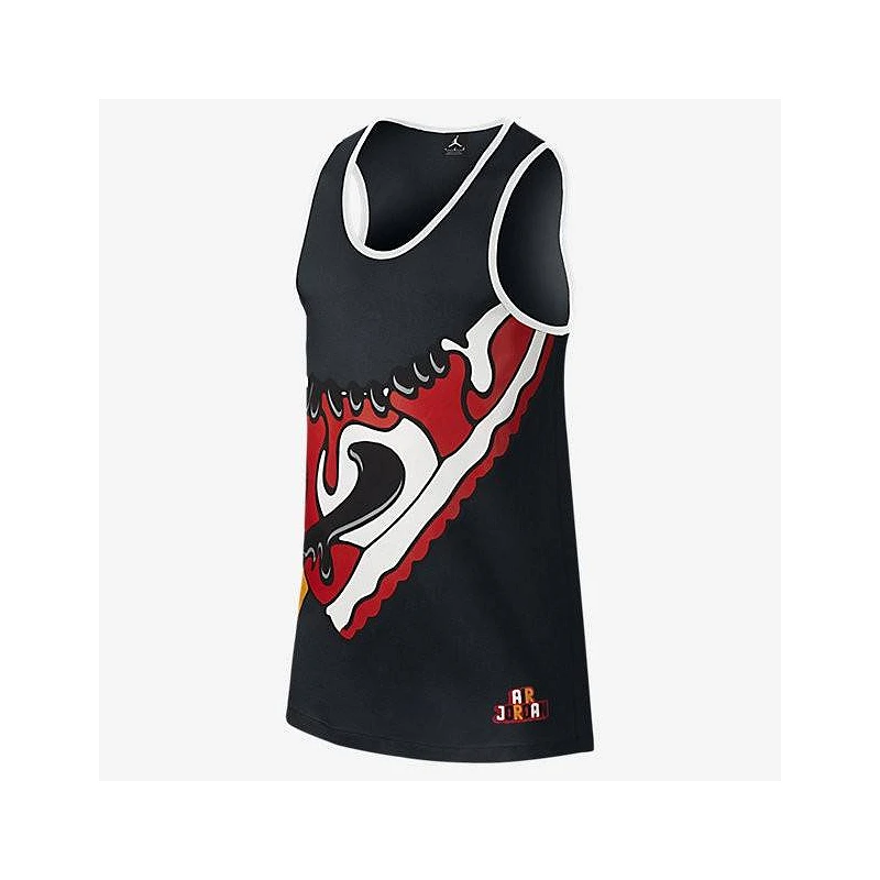 NIKE AIR JORDAN SUNDAE TANK TOP - BLACK