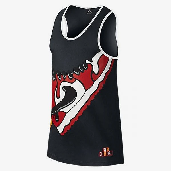 NIKE AIR JORDAN SUNDAE TANK TOP - BLACK