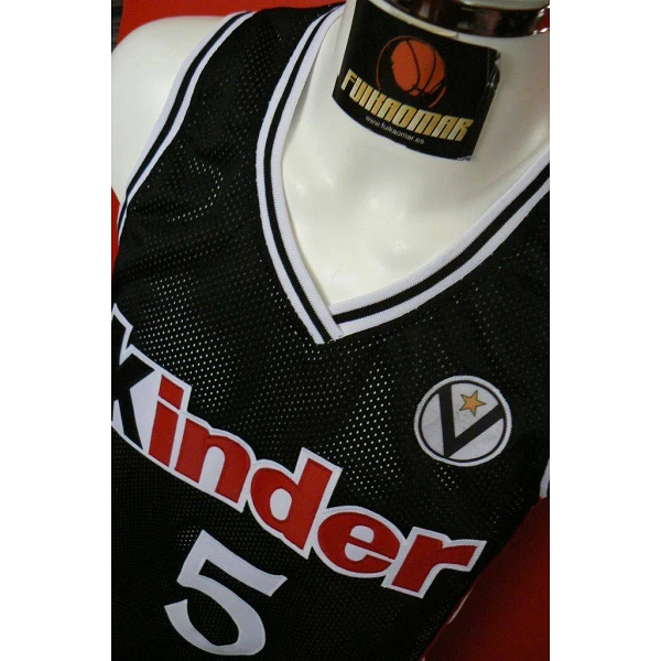 CAMISETA PEDRAG DANILOVIC - KINDER BOLONIA NEGRO