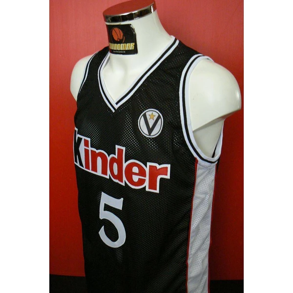CAMISETA PEDRAG DANILOVIC - KINDER BOLONIA NEGRO