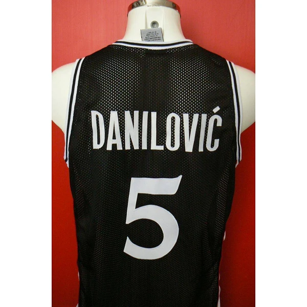 CAMISETA PEDRAG DANILOVIC - KINDER BOLONIA NEGRO