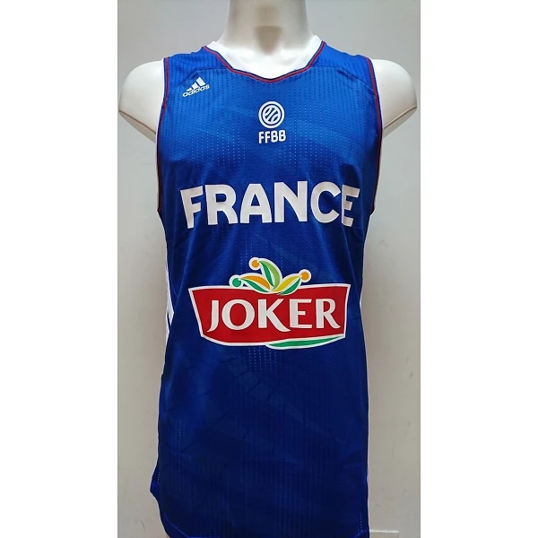 CAMISETA ADIDAS THOMAS HEURTEL - FRANCIA AZUL