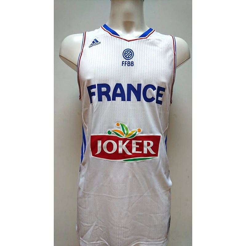 CAMISETA ADIDAS THOMAS HEURTEL - FRANCIA BLANCA