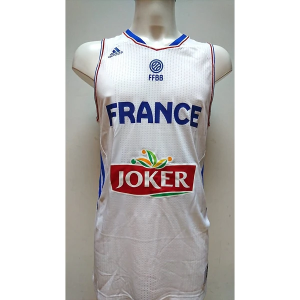 CAMISETA ADIDAS THOMAS HEURTEL - FRANCIA BLANCA