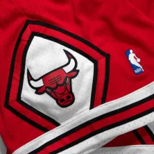 Short de baloncesto Chicago Bulls retro Swingman rojo 1998 bordado
