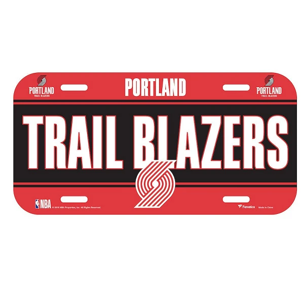 PLACA PORTLAND TRAIL BLAZERS PLACA PORTLAND TRAIL BLAZERS