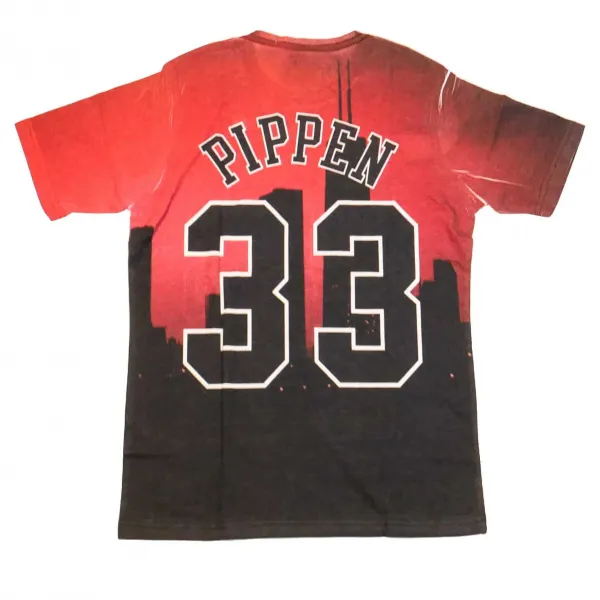 CAMISETA MITCHELL AND NESS CHICAGO BULLS - SCOTTIE PIPPEN CITY PRIDE