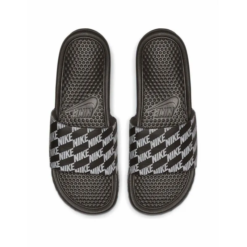 CHANCLAS NIKE BENASSI BLACK /REFLECTANTE