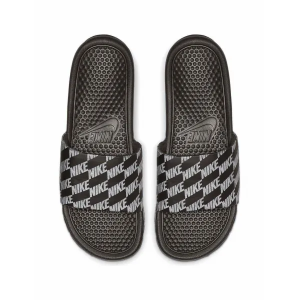 CHANCLAS NIKE BENASSI BLACK /REFLECTANTE