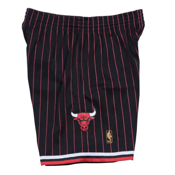 Short Chicago Bulls NBA retro swingman 1996 negro alternate lateral