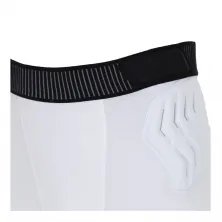 MALLAS ADIDAS PADDED SHORT BLANCAS PROTECCION