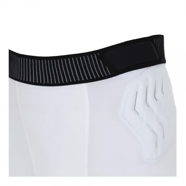 MALLAS ADIDAS PADDED SHORT BLANCAS PROTECCION