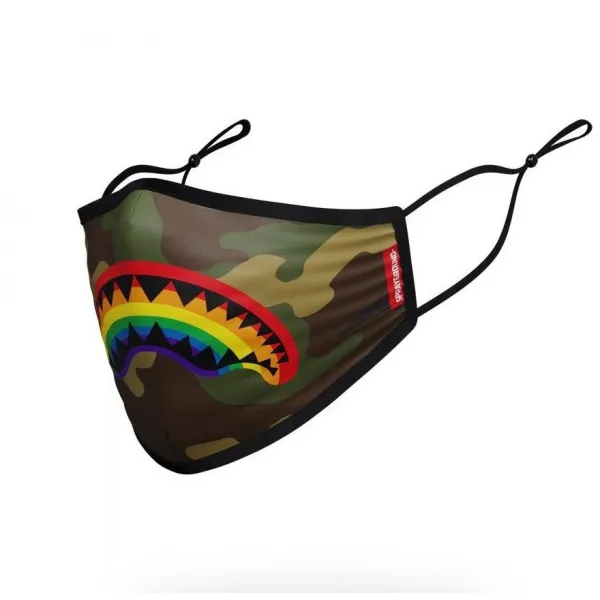 MASCARILLA SPRAYGROUND RAINBOW CHENILLE