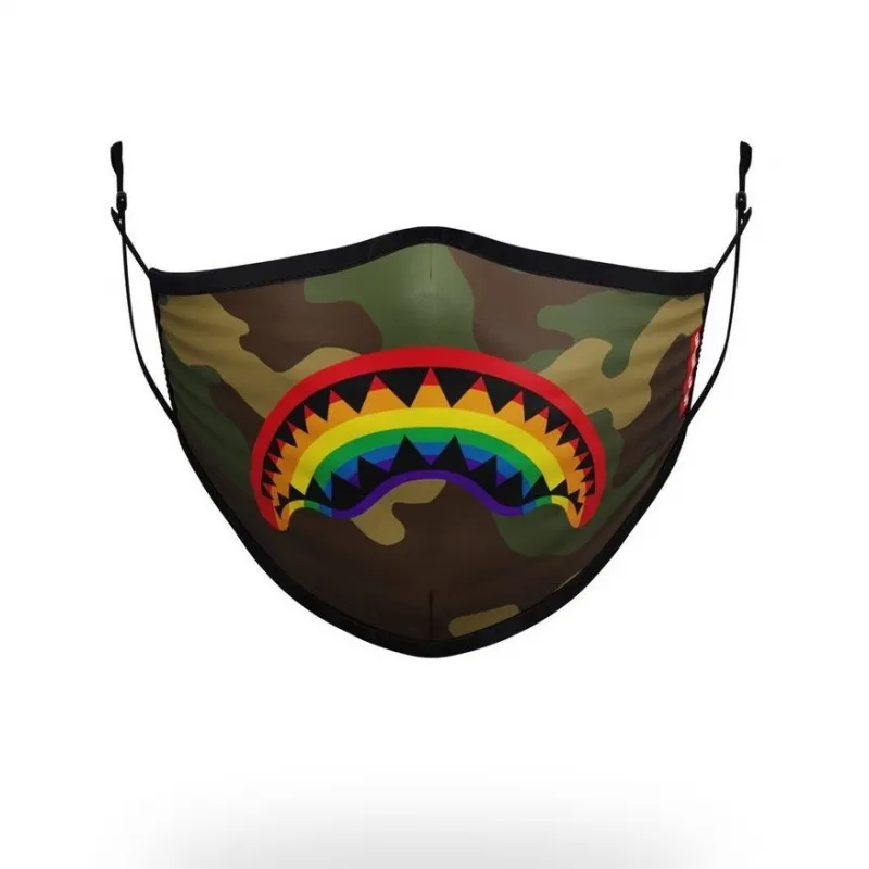 MASCARILLA SPRAYGROUND RAINBOW CHENILLE