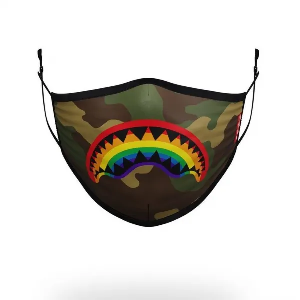 MASCARILLA SPRAYGROUND RAINBOW CHENILLE