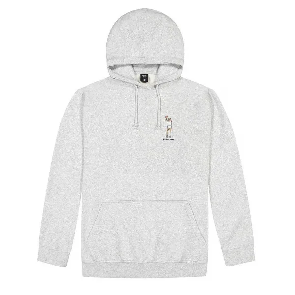 SUDADERA K1X G.O.A.T. LIFE GRIS