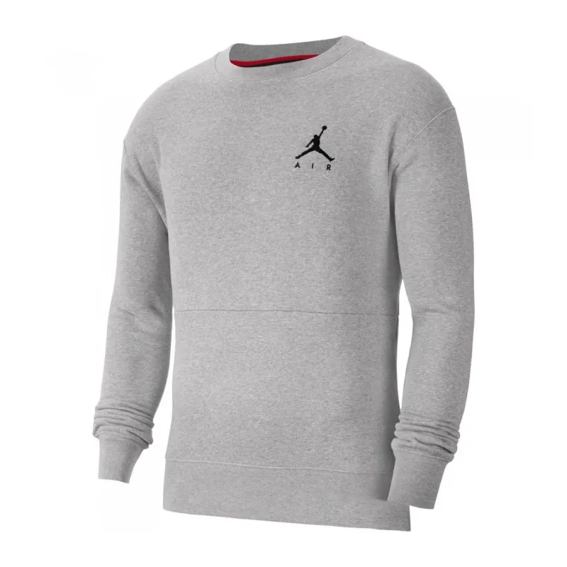 SUDADERA JORDAN JUMPMAN AIR CREWNECK- GRIS