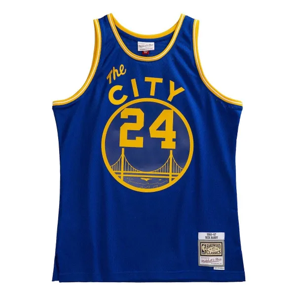 CAMISETA RICK BARRY - GOLDEN STATE WARRIORS - SWINGMAN 1966-67