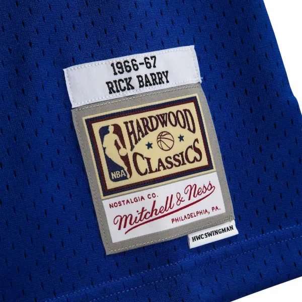 CAMISETA RICK BARRY - GOLDEN STATE WARRIORS - SWINGMAN 1966-67