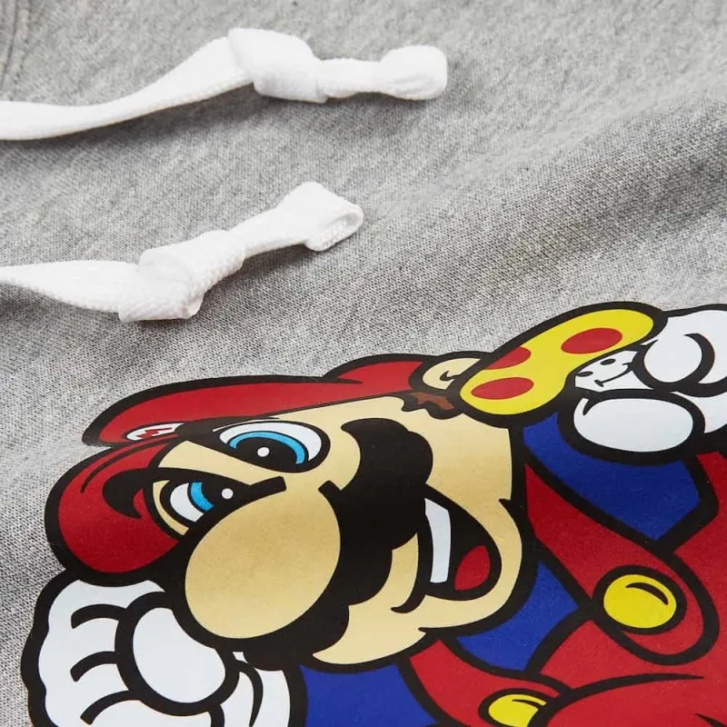 Sudadera Champion en gris ✓ Super Mario Bros