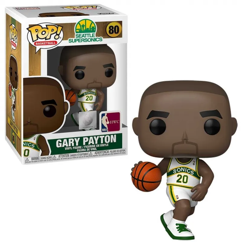 FUNKO POP GARY PAYTON - SEATTLE SUPERSONICS 80