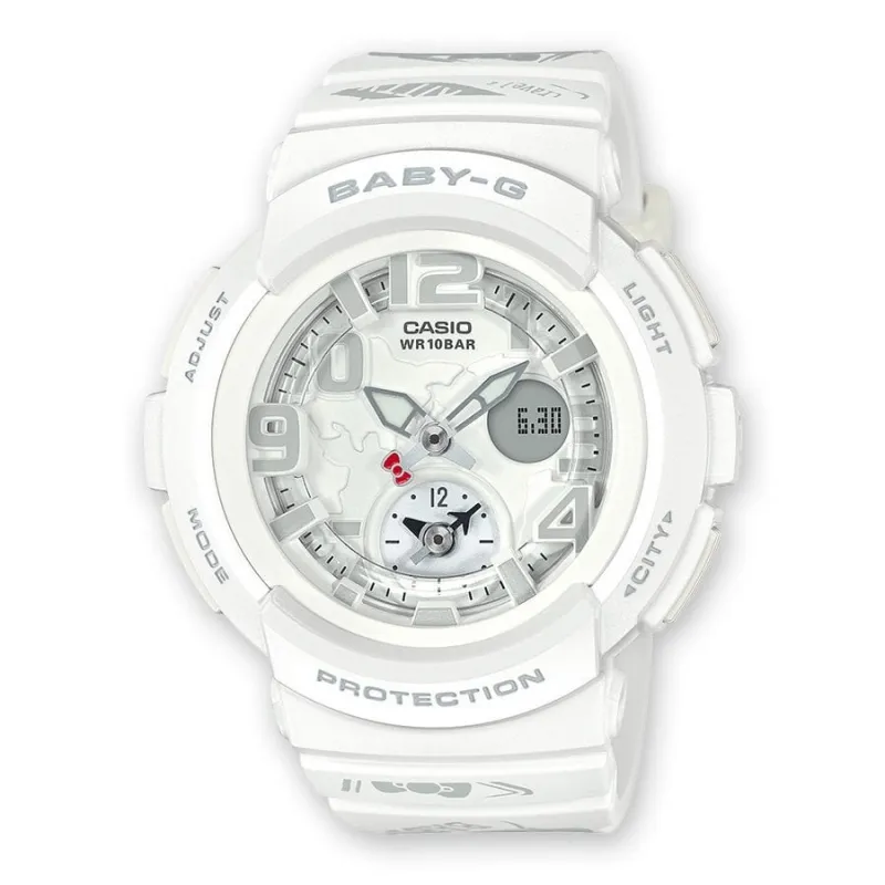 CASIO G-SHOCK BABY G X HELLO KITTY BLANCO