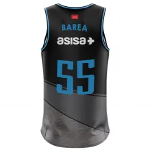 Camiseta JJ Barea Estudiantes Baloncesto 2021 de Wibo en negro vista trasera