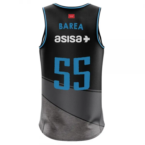 Camiseta JJ Barea Estudiantes Baloncesto 2021 de Wibo en negro vista trasera