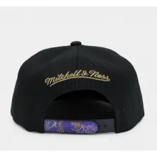 GORRA MITCHELL AND NESS - NBA LAKERS TRUE LUCK