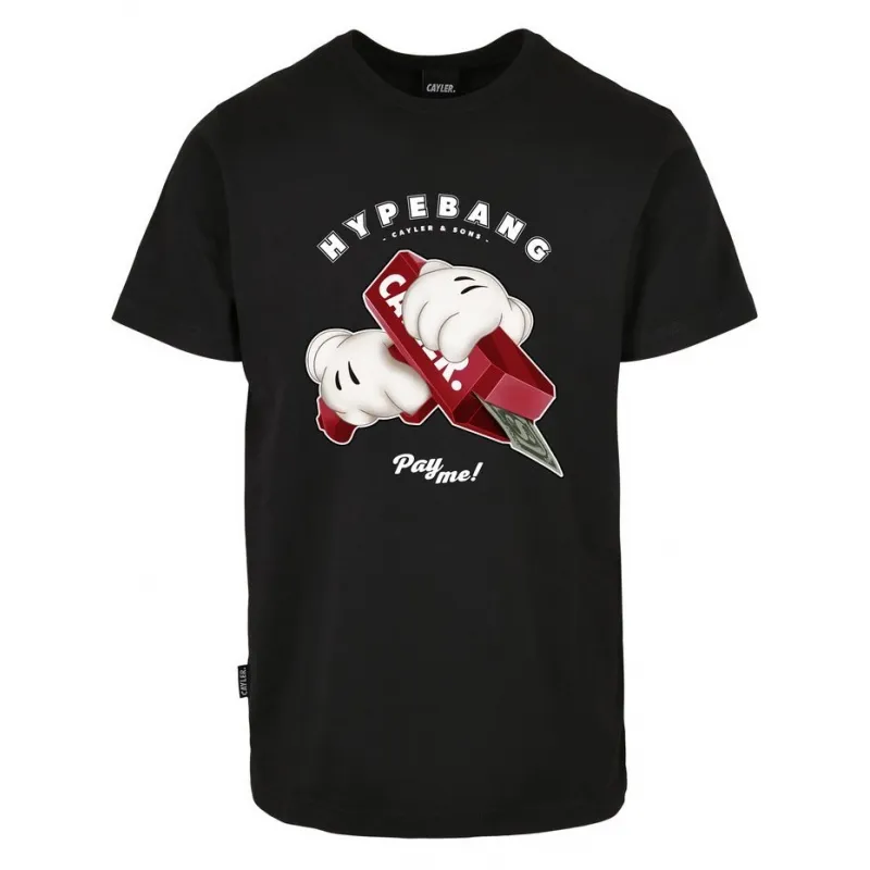 CAMISETA CAYLER AND SONS GET PAYED, NEGRA