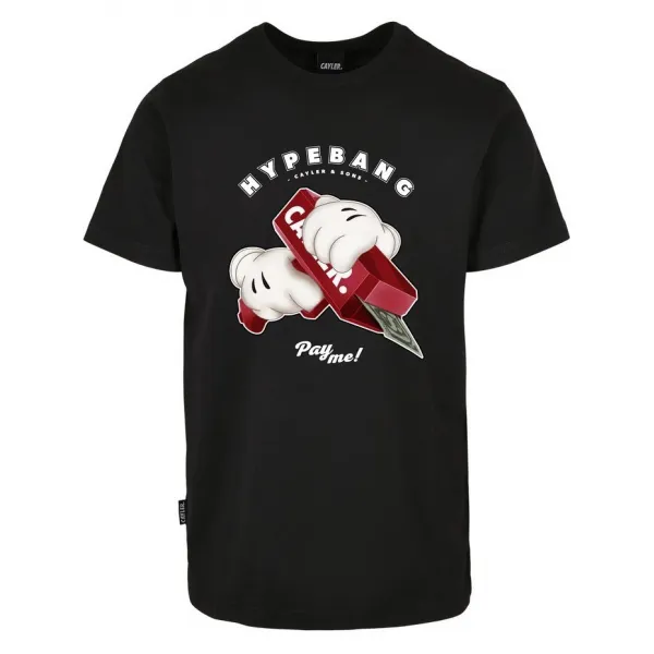 CAMISETA CAYLER AND SONS GET PAYED, NEGRA