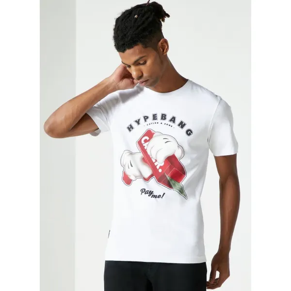 CAMISETA CAYLER AND SONS GET PAYED, BLANCA