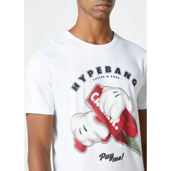 CAMISETA CAYLER AND SONS GET PAYED, BLANCA