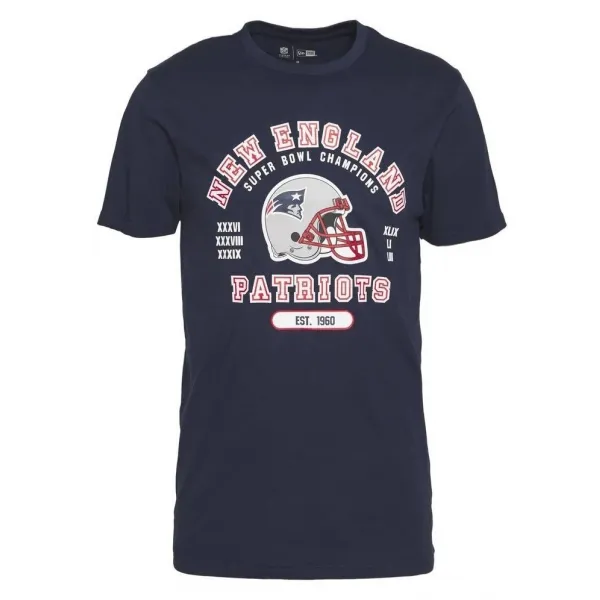CAMISETA NEW ENGLAND PATRIOTS NFL WORDMARK HELMET