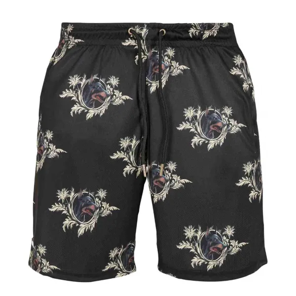 SHORT "WHOOO MESH" NEGRO CAYLER AND SONS