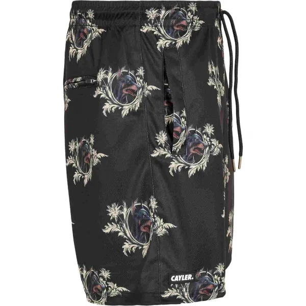 SHORT "WHOOO MESH" NEGRO CAYLER AND SONS