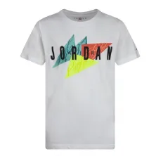 CAMISETA NIKE AIR JORDAN JUNIOR "GEO FLIGHT"- WHITE