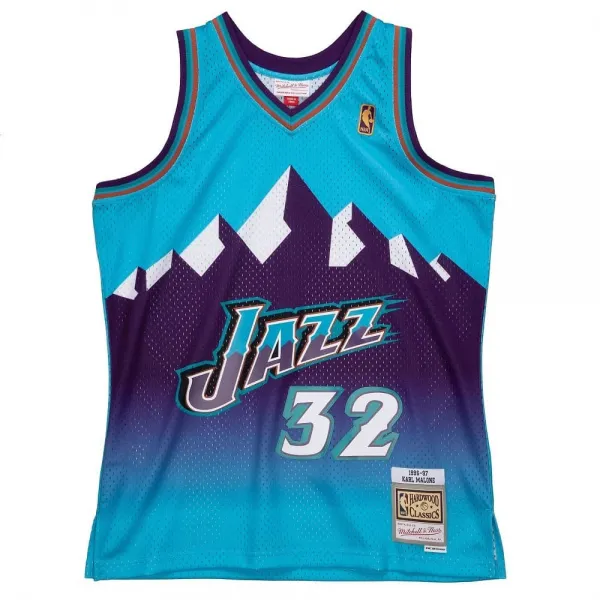 CAMISETA KARL MALONE UTAH JAZZ - RELOAD SWINGMAN