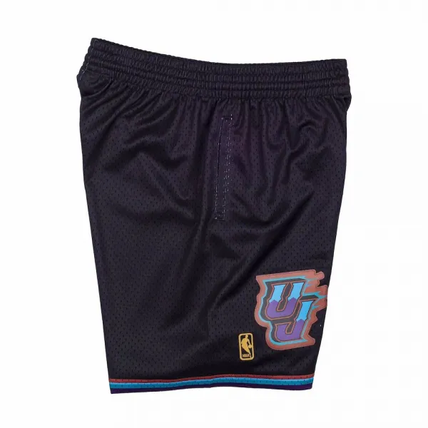 SHORT UTAH JAZZ RELOAD SWINGMAN - MITCHELL & NESS NEGRO
