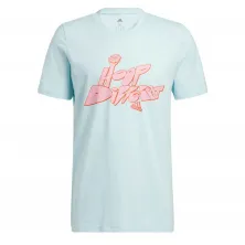CAMISETA ADIDAS "HOOP DIFFERENT" MINT