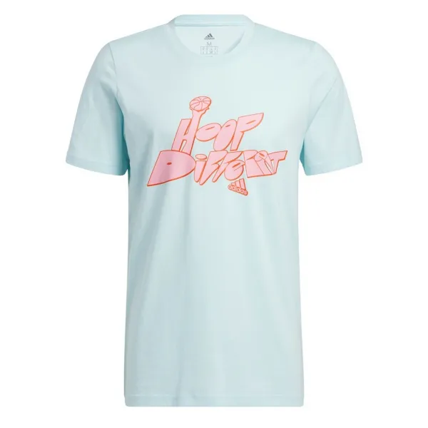 CAMISETA ADIDAS "HOOP DIFFERENT" MINT