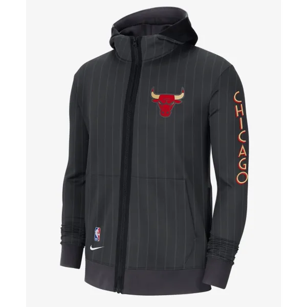 CHAQUETA NIKE THERMAFLEX BULLS - SHOWTIME CITY EDITION