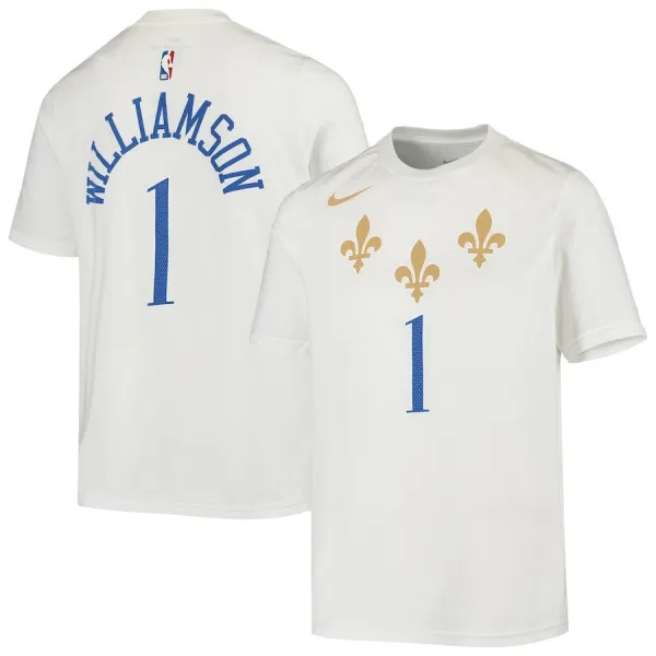 CAMISETA NIKE ZION WILLIAMSON - NEW ORLEANS PELICANS CE JUNIOR