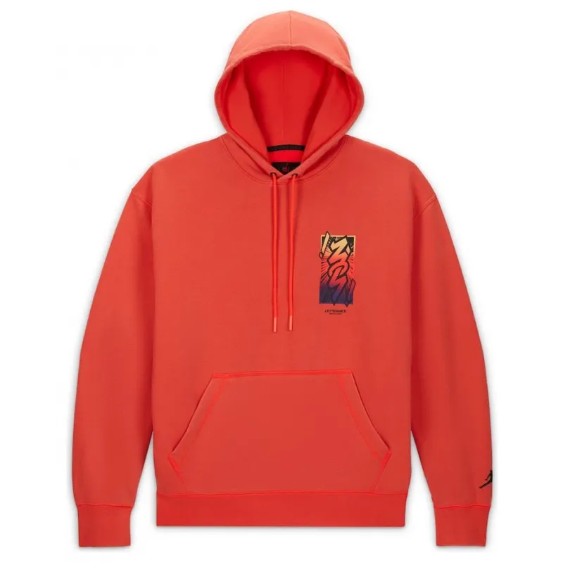 SUDADERA JORDAN DRI-FIT ZION BRIGHT CRIMSON