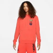 SUDADERA JORDAN DRI-FIT ZION BRIGHT CRIMSON