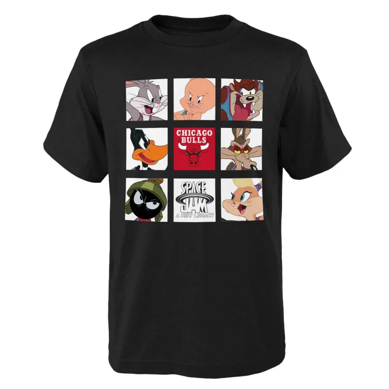 CAMISETA SPACE JAM 2 WARMING - CHICAGO BULLS JUNIOR