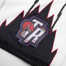 Short blanco Toronto Raptors retro Swingman 98, detalle