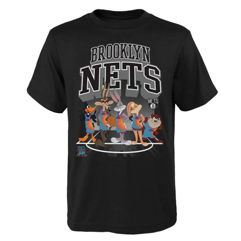 CAMISETA SPACE JAM 2 BROOKLYN NETS "TUNES ON COURT"
