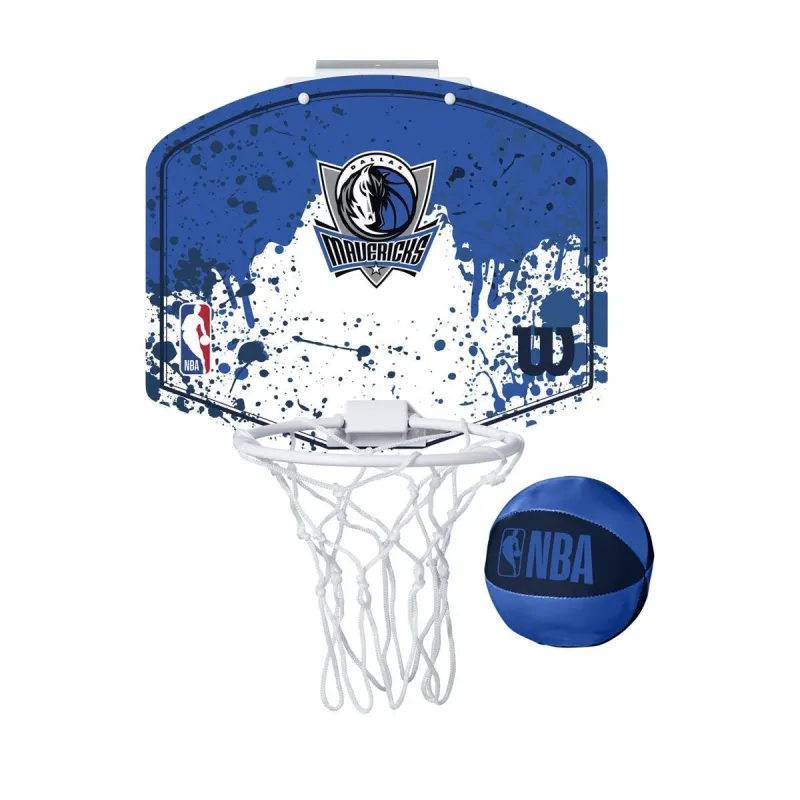 Mini canasta Wilson de Dallas Mavericks